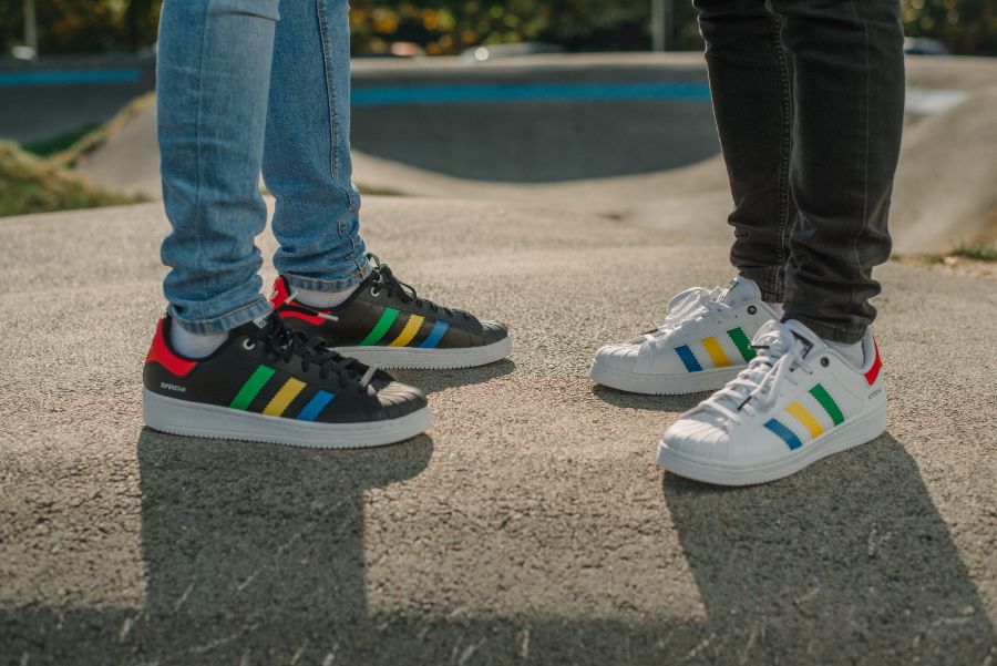 STEP INTO THE FUTURE OF B BALL STYLE IN ADIDAS SUPERSTAR OT TECH